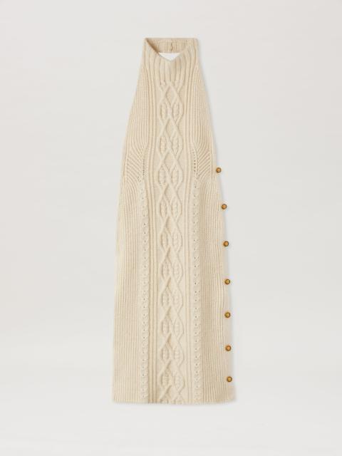 Openback Midi Knit Dress