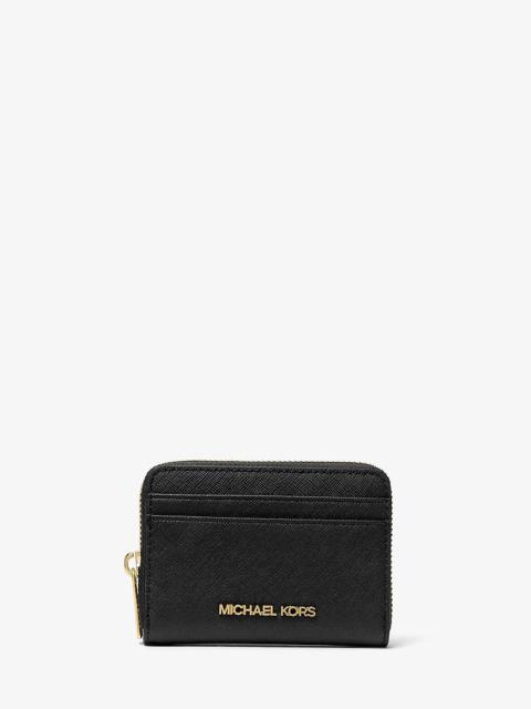 MICHAEL KORS Jet Set Travel Medium Saffiano Leather Wallet