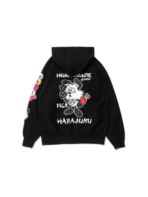 Human Made Human Made x Verdy Vick Pizza Hoodie Black