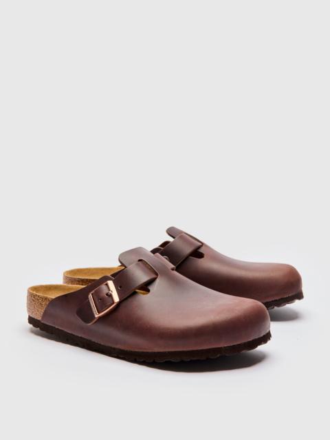 BIRKENSTOCK Boston Clog in Habana Leather SFB