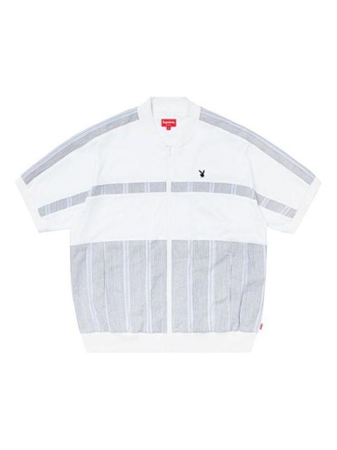 Supreme Supreme SS19 x Playboy Leisure Zip Up Top Tee SUP-SS19-10088