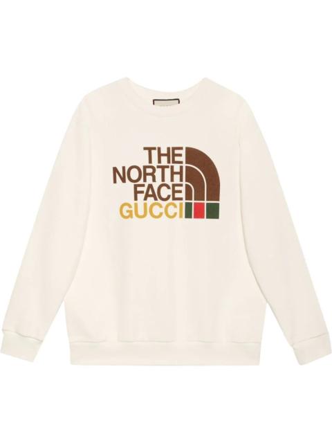 GUCCI x The North Face logo sweatshirt