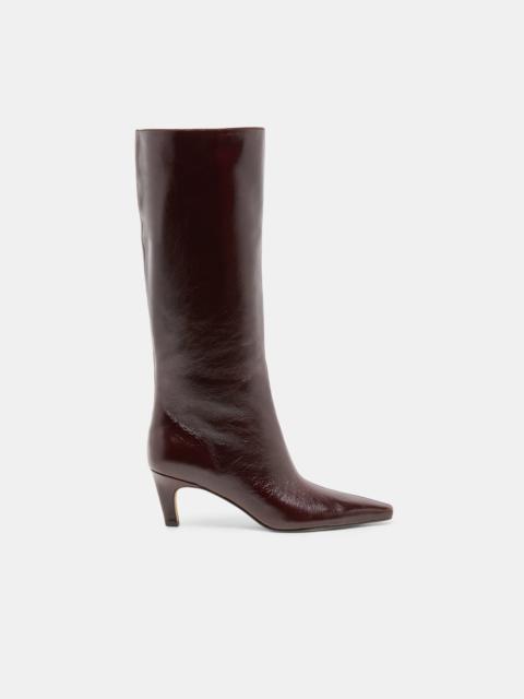 dolce vita JAZMIN BOOTS BLACK CHERRY LEATHER