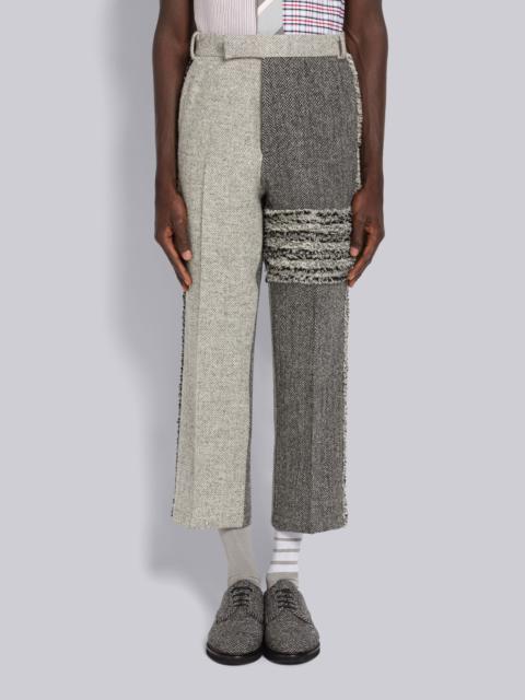 Thom Browne Fun-Mix Herringbone 4-Bar Unconstructed Chino