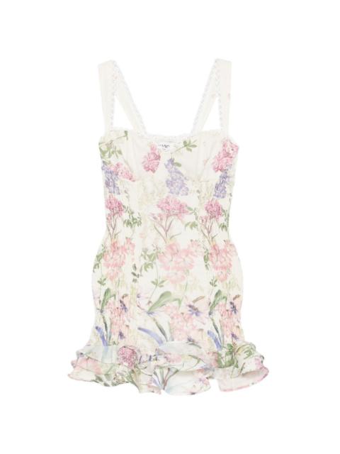Charo Ruiz Sunil floral mini dress