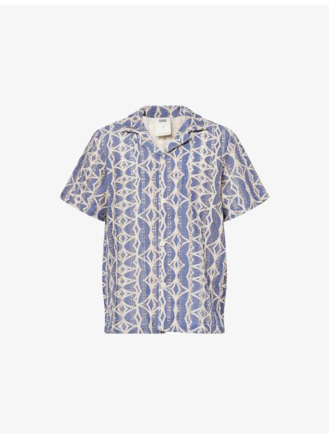 OAS Arko Cuba Cotton-Crochet Shirt