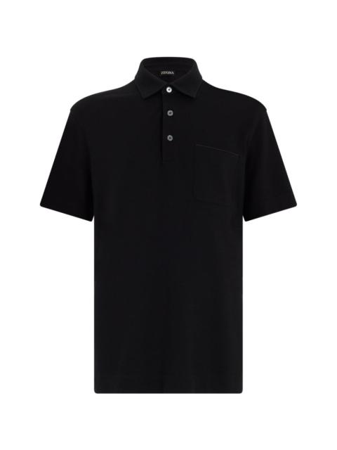 ZEGNA pocket polo shirt