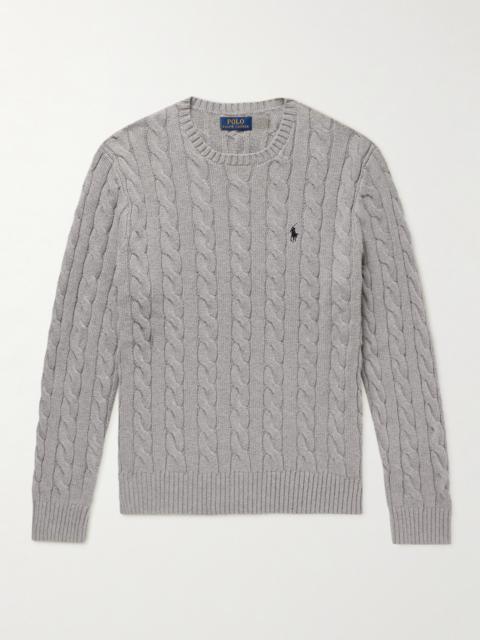 Polo Ralph Lauren Cable-Knit Cotton Sweater