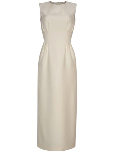 ADAM LIPPES Ophelia pleated sheath dress