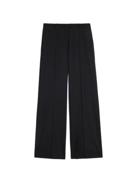 Jil Sander wool wanvas trousers