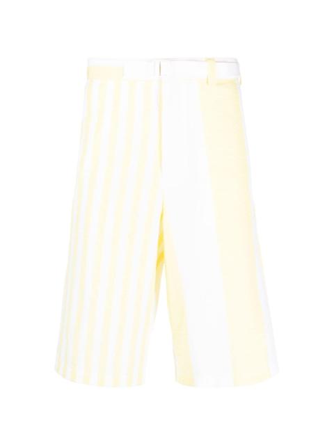 x Olympia Le-Tan Poolside belted shorts