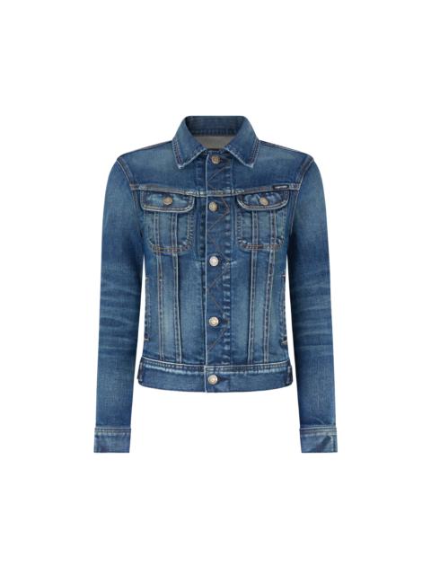 COMFORT STONE WASHED DENIM JACKET