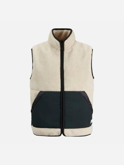 HOGAN Bimaterial Gilet Beige