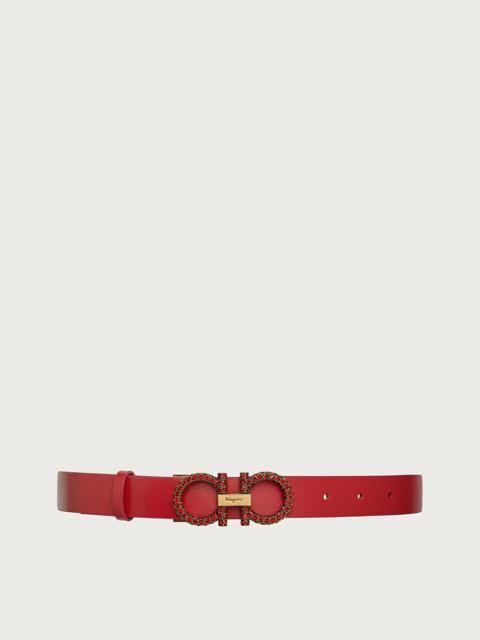 FERRAGAMO ADJUSTABLE GANCINI BELT