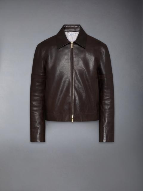 Thom Browne VITELLO BENEK BUFFALO ARMBAND JACKET