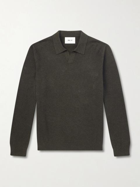 NN07 Paul 60019 Ribbed Organic Cotton Polo Shirt