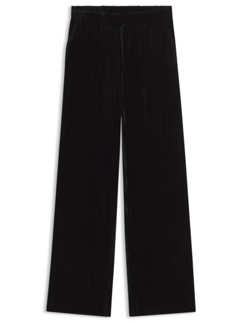 HUGO RELAXED-FIT PANTS IN VELVET