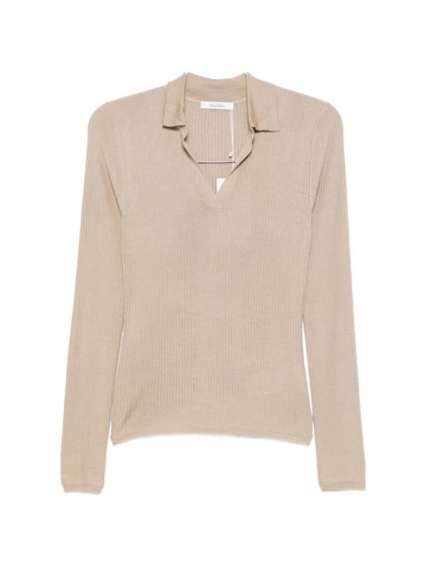 Max Mara Max Mara Ribbed-knit Top