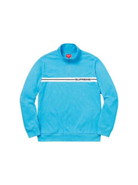 Supreme Supreme Half Zip Warm Up Light Blue