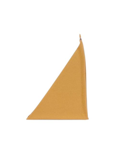 extreme cashmere fine-knit bandana scarf