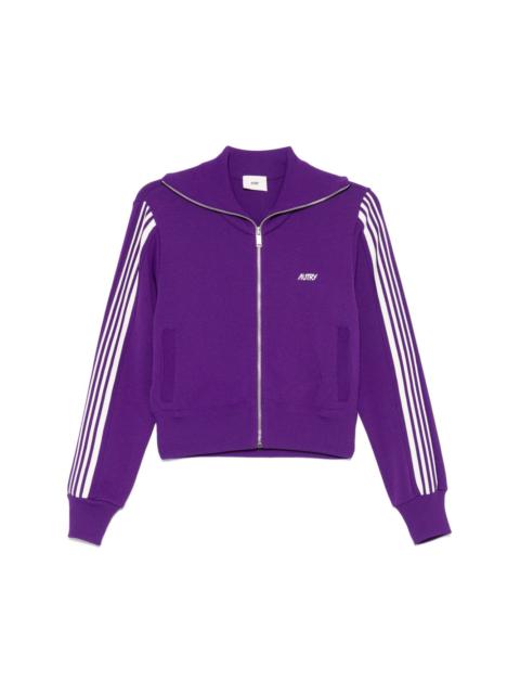 AUTRY knitted track jacket