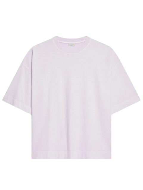 Dries Van Noten Garment Dye Heavy Jersey T-Shirt