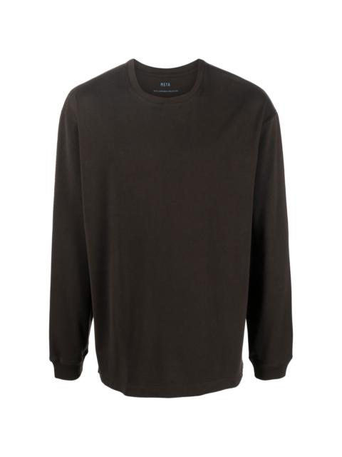 META CAMPANIA COLLECTIVE crew-neck long-sleeve sweatshirt