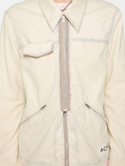 Zipper jacket - Beige