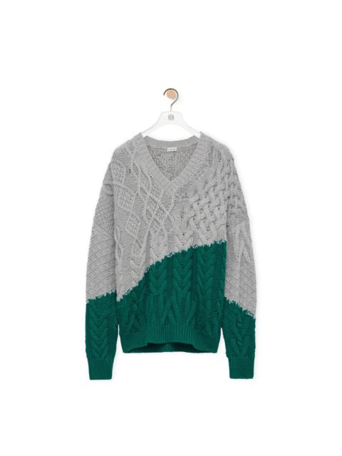 Sweater in wool
