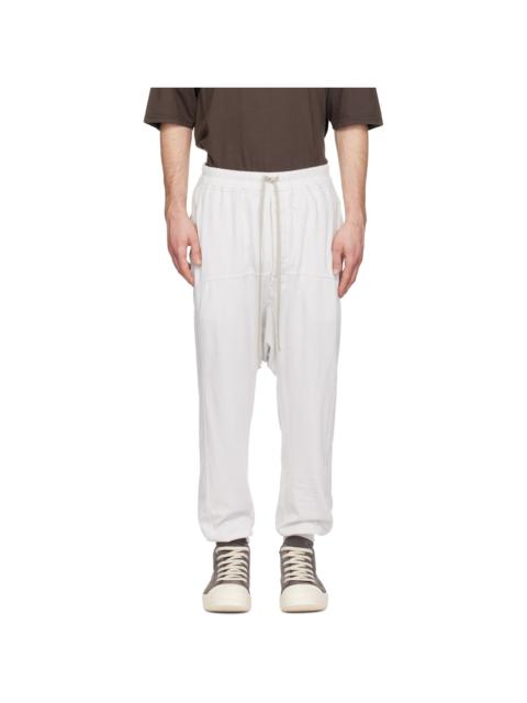 Rick Owens DRKSHDW Off-White Temple Drawstring Lounge Pants