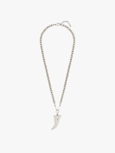 Givenchy HORN NECKLACE IN METAL