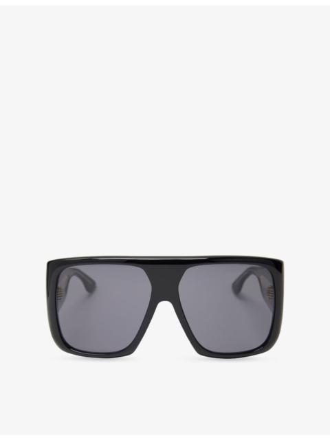 Victoria Beckham VB 7007/S Square-Frame Acetate Sunglasses