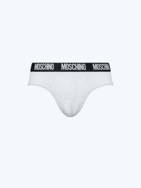 Moschino SET OF 2 LOGO BAND BRIEFS