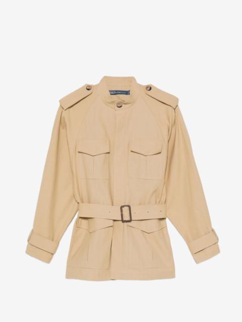 Polo Ralph Lauren belted military jacket
