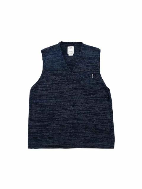 visvim BOBET V-NECK VEST NAVY