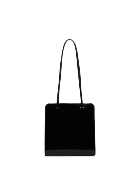 FANE Black Lisse Leather Bag