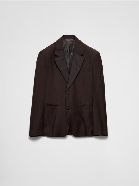 Prada Mohair wool single-breasted jacket
