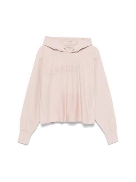 Maison Margiela logo cotton hoodie