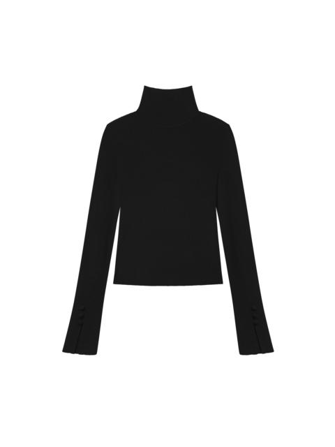 A.L.C. Jett Knit Merino Turtleneck Top