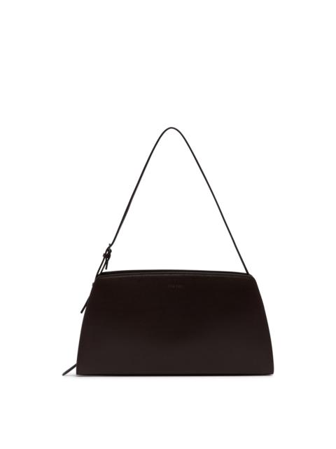 The Row Brown Leather Dalia Baguette Bag