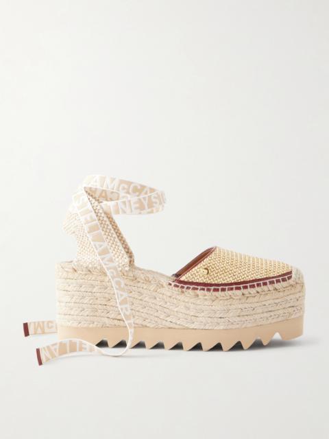 Stella McCartney Gaia Espadrille Wedges