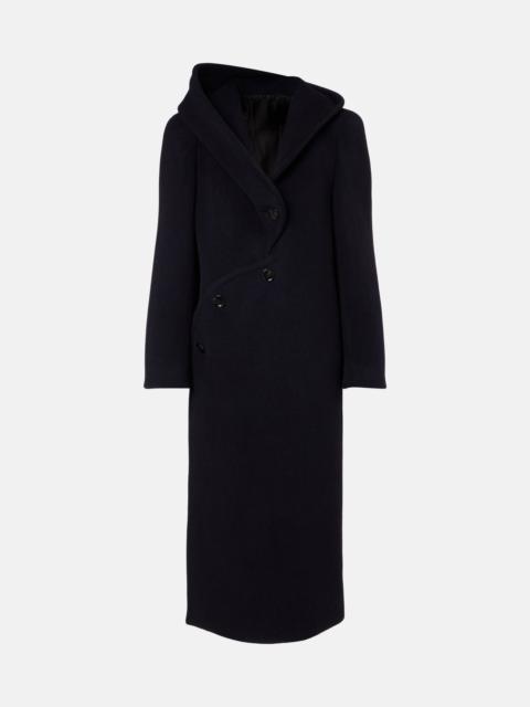 Alaïa Asymmetric wool coat
