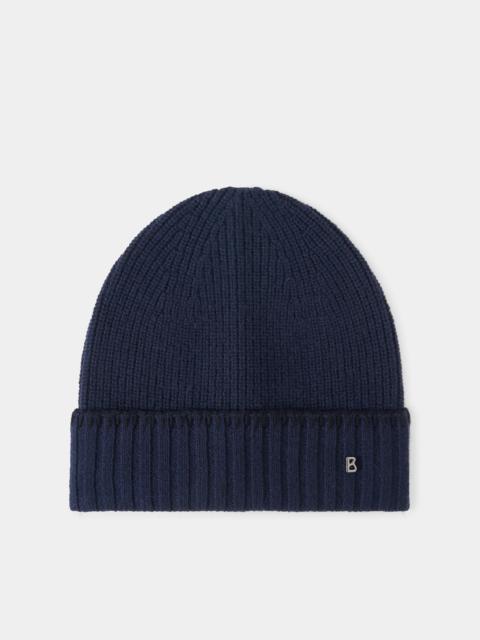 BOGNER Moulan Virgin Wool Hat in Navy