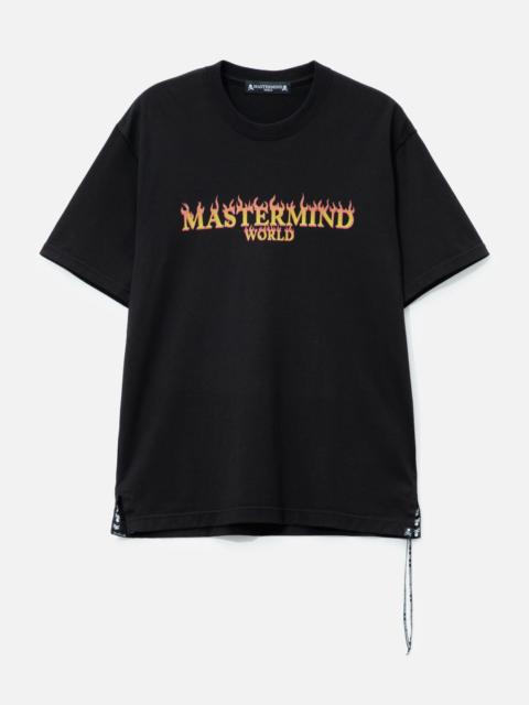 MASTERMIND WORLD SKULL ON FIRE SS TEE VER.1