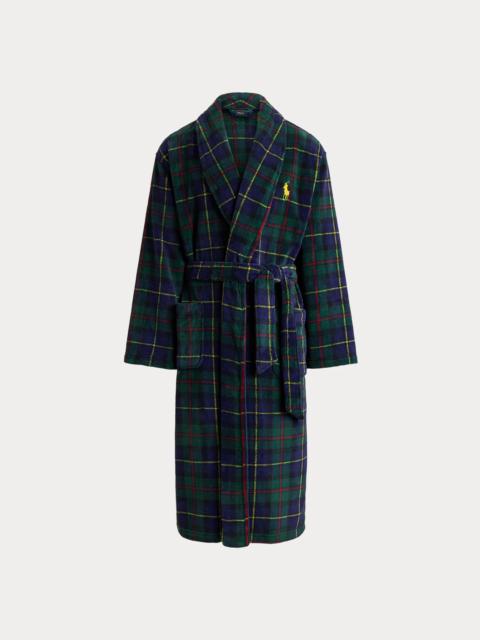 Polo Ralph Lauren Plaid Plush Microfiber Robe
