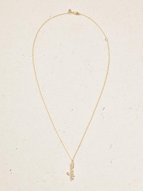 SYDNEY EVAN Magic 14-karat Gold Diamond Necklace