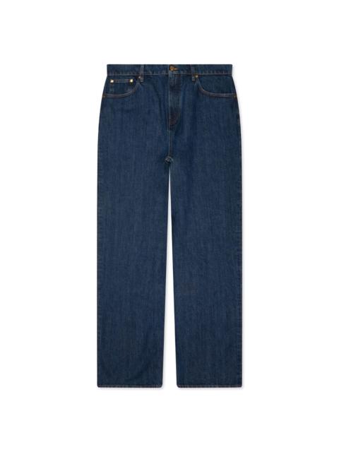 Jil Sander LOOSE LIGHTWEIGHT DENIM TROUSERS - MEDIUM DENIM