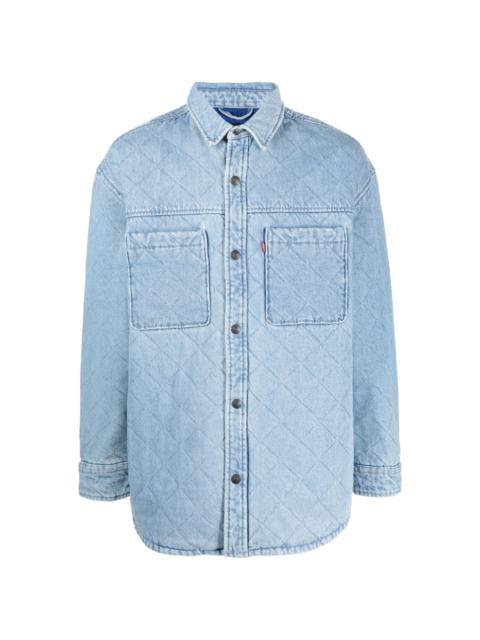 Levi's Ingleside diamond-quilted shirt jacket