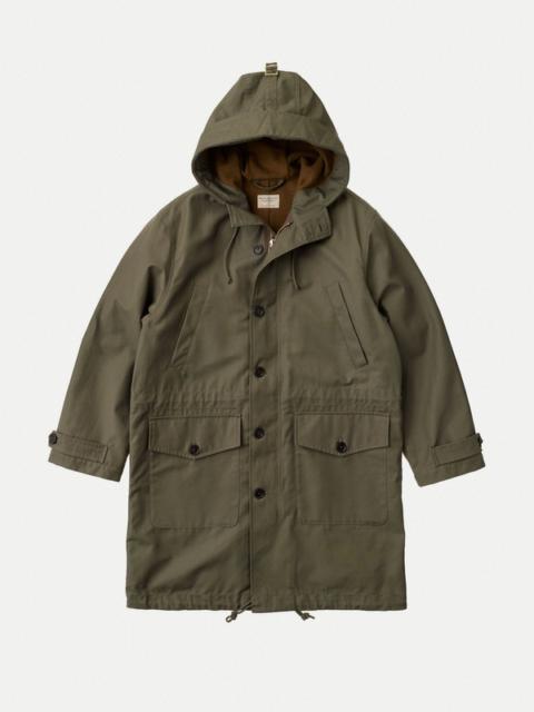 Nudie Jeans Erik Parka Olive