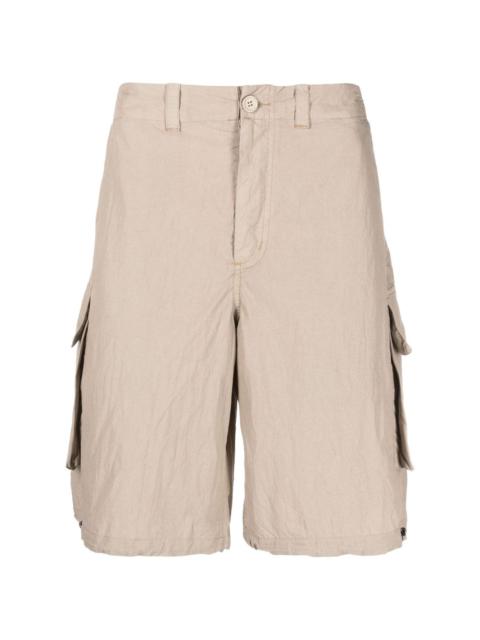 Mount drawstring-hem shorts